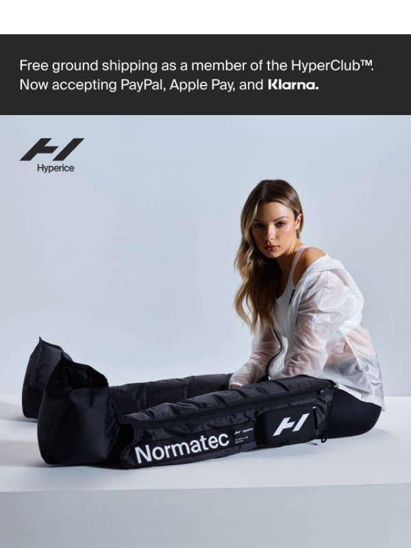 Big savings. Same performance. 🔥 email from Hyperice