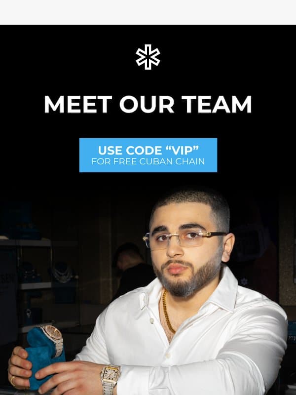 Meet Our Team email from Ice Cartel