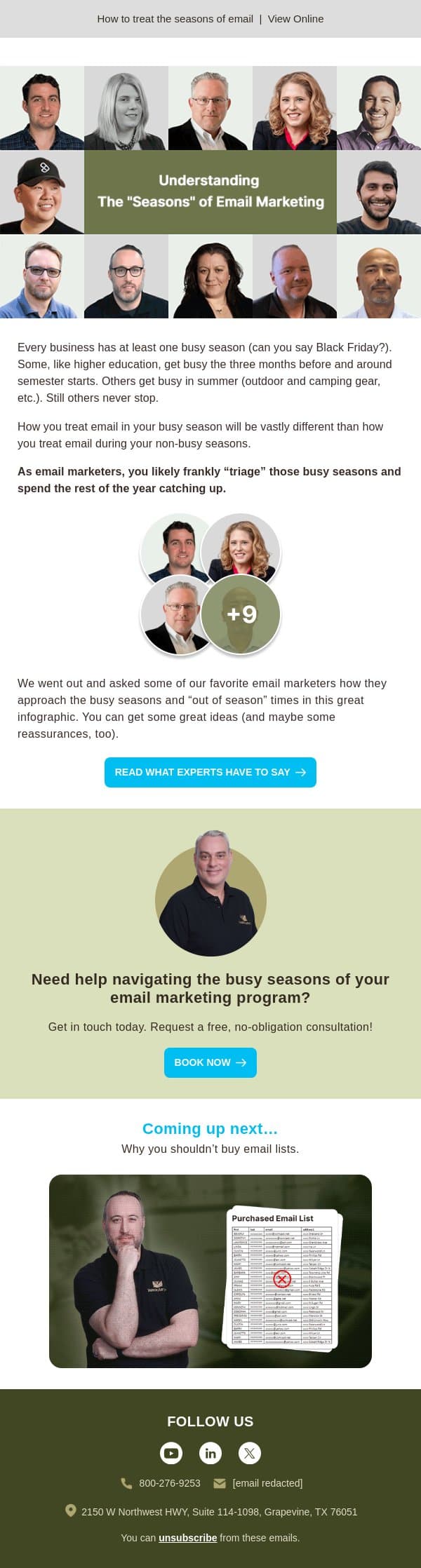 Are you sending enough email? (Or too much?) email from Inbox Army screenshot
