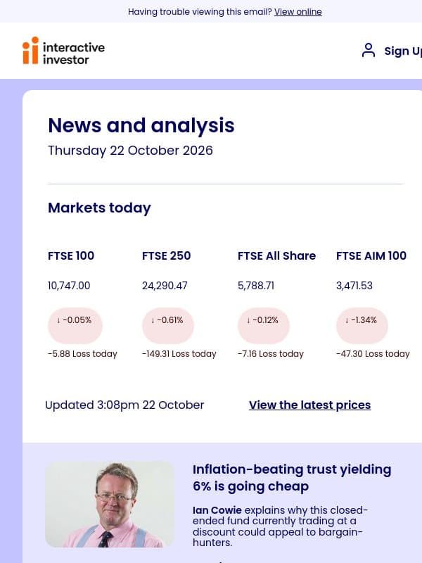 Ian Cowie | 11 expert tips | State pension trio | Winter Portfolios email from interactive investor