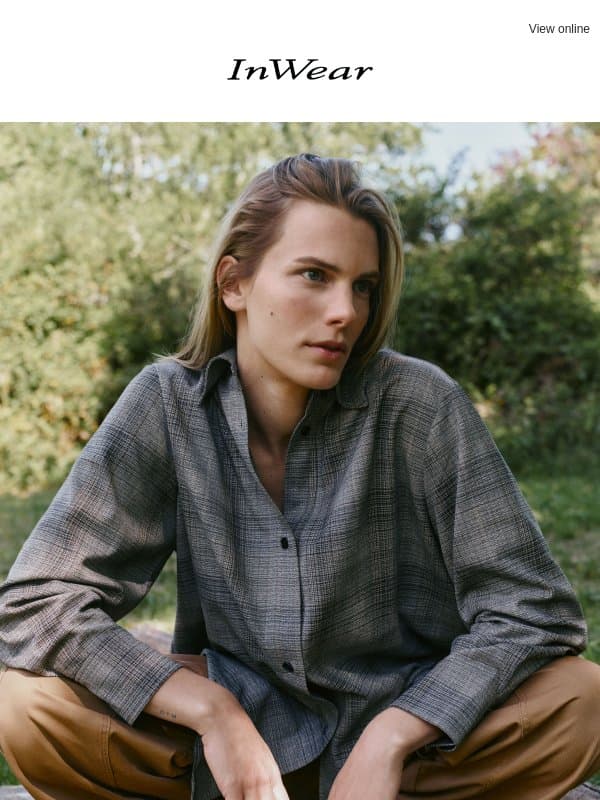The essential layering pieces email from InWear