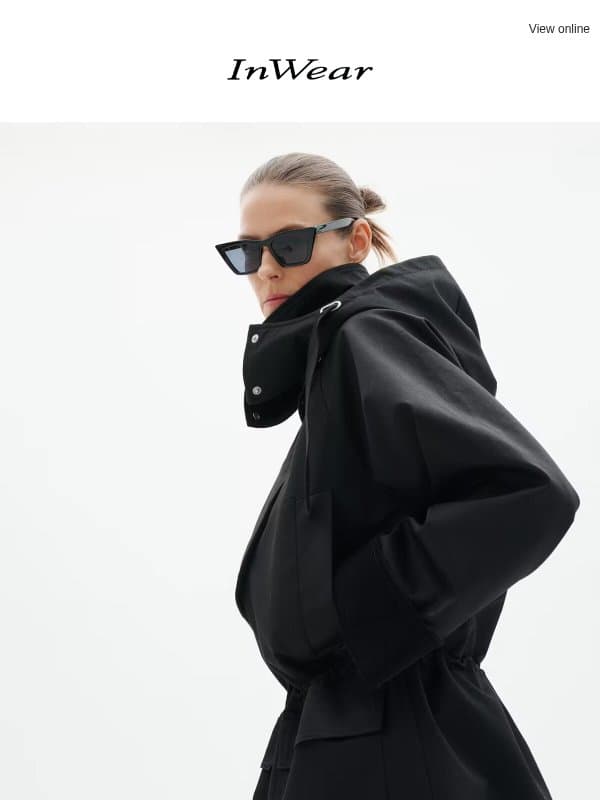 The art of autumn layering email from InWear