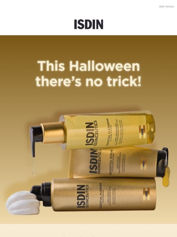 After the party, reset your skin ✨ email from ISDIN