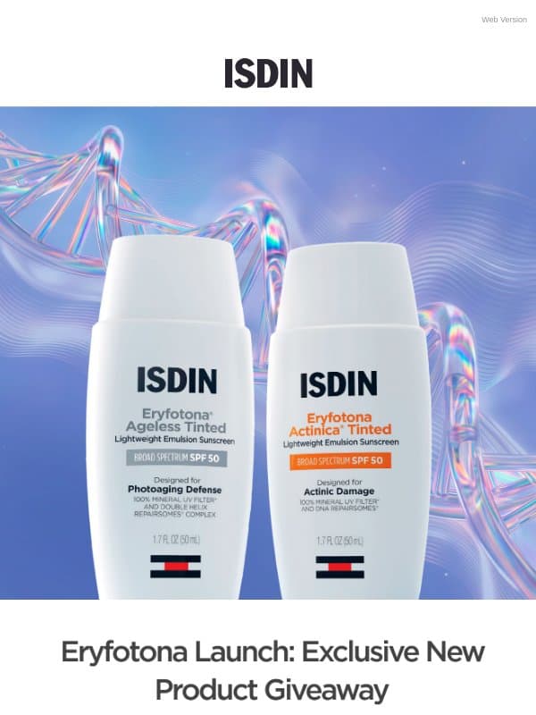 🎁 Your chance to win our newest SPF email from ISDIN