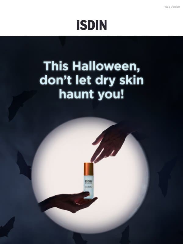 👻 Trick or treat? Treat your skin! 🎃 email from ISDIN