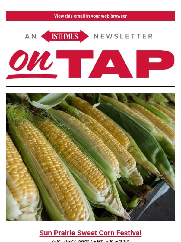 Spoon up some Hot Dish + more events in and around Madison Aug. 20-27, 2026 email from Isthmus