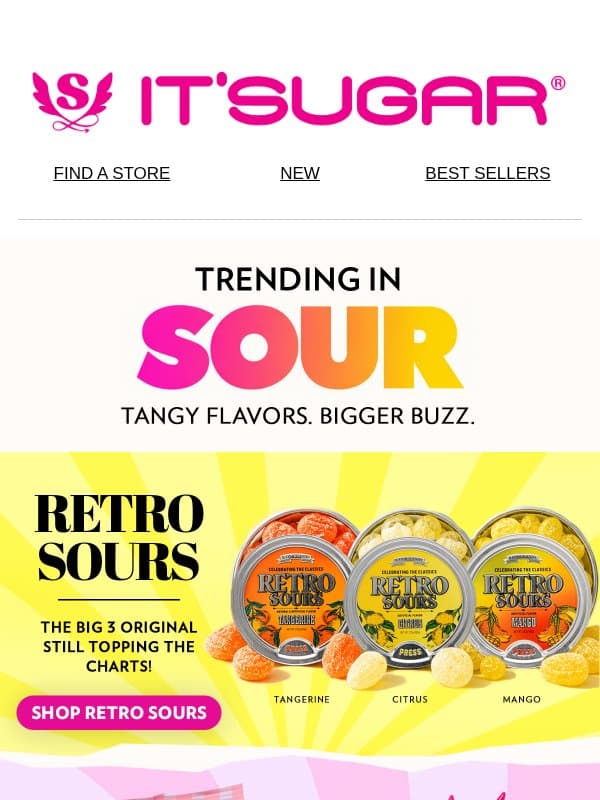 SOUR Just Got Serious. ⚡ email from IT'SUGAR