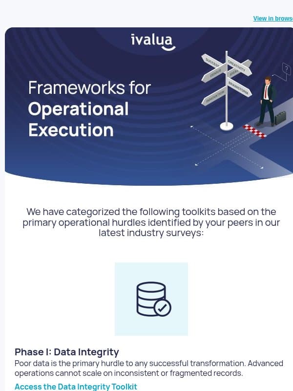Technical Toolkits for 2026 Procurement Objectives email from Ivalua