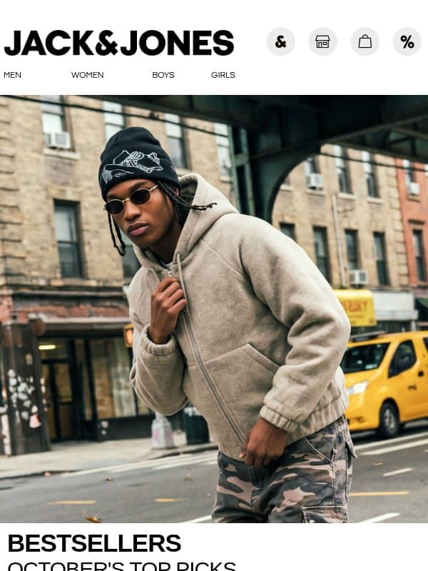 The numbers don’t lie email from Jack & Jones