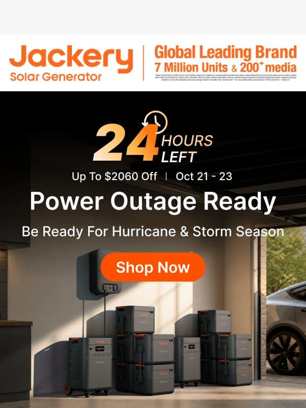 🎁 Free Gifts on Select Products — 24 Hours Left! ⏰ email from Jackery