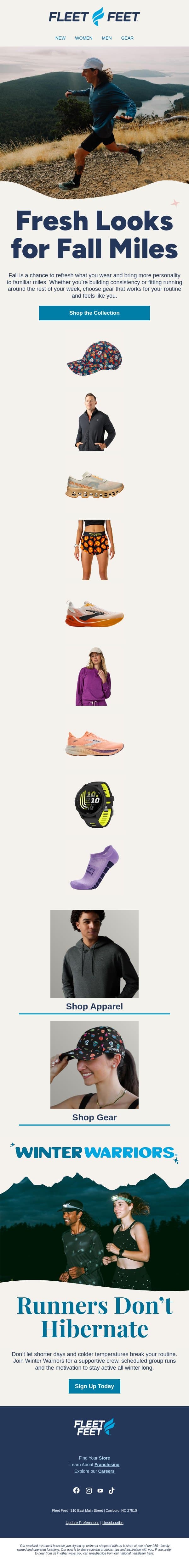 Spice up your rotation email from JackRabbit screenshot