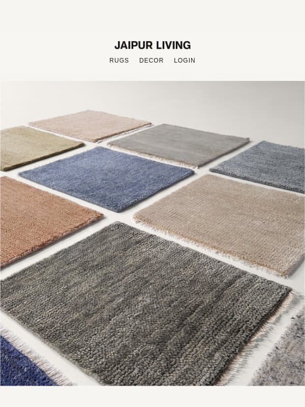 New! Same-day Swatch Shipping email from Jaipur Living