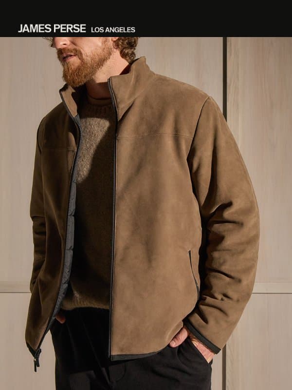 Refined Suede email from James Perse