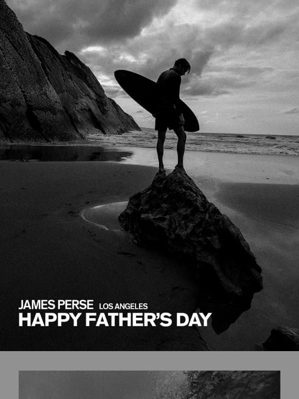 Happy Father’s Day email from James Perse