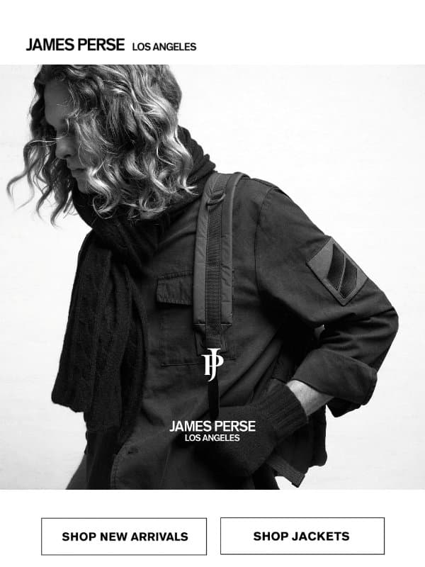CA Snowline Jacket email from James Perse