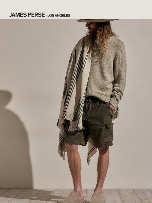 Linen Cotton Utility email from James Perse
