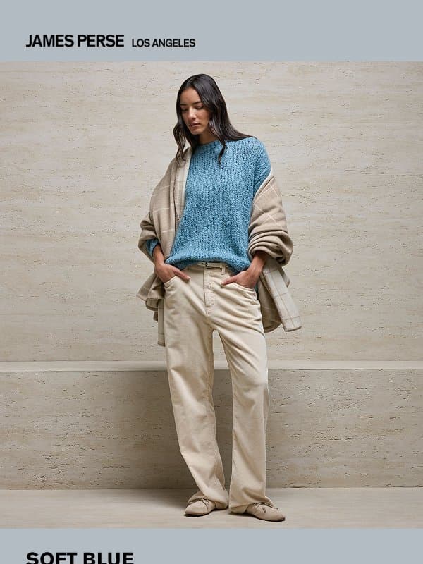 Silk Cashmere email from James Perse