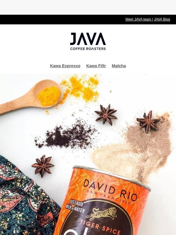 Jesień ma smak chai. I dobrze jej z tym. 🍂 email from Javacoffee.pro