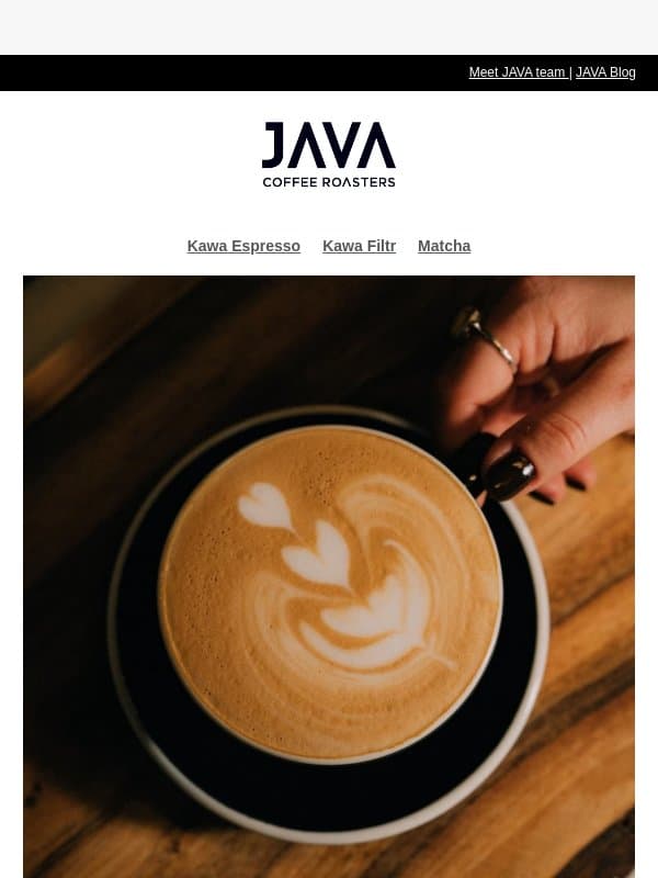 Roślinne? Mamy dla dobre towarzystwo 🥛 email from Javacoffee.pro