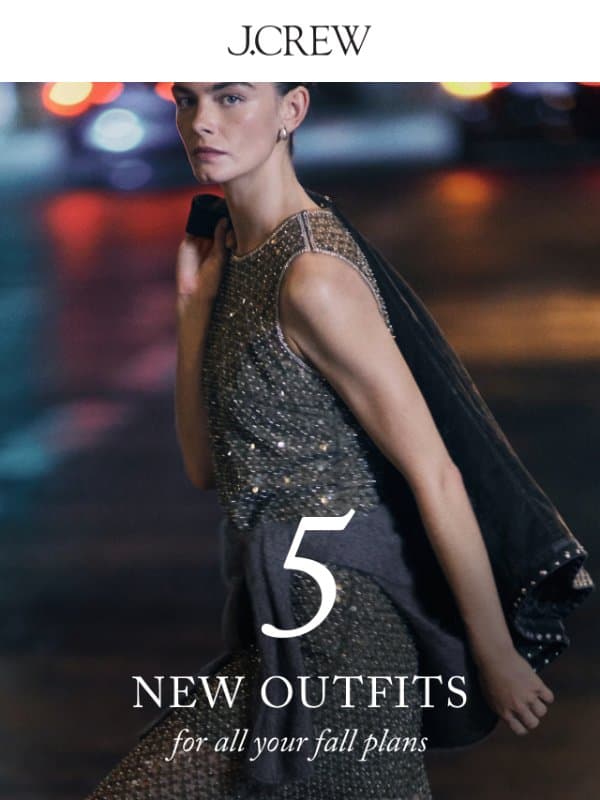 Fall invites? We have outfits for that… email from J.Crew