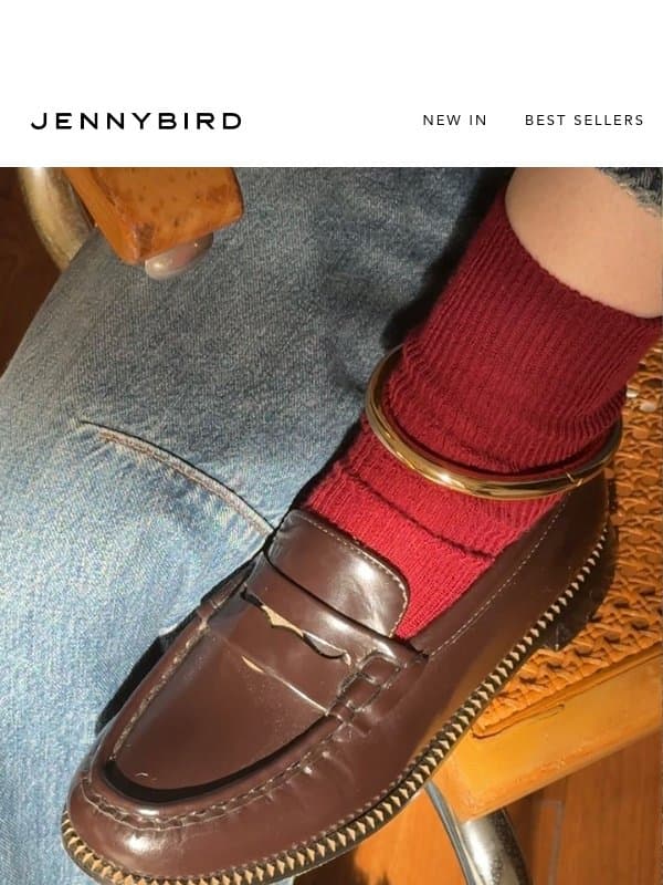 Anklets Season Isn't Over email from Jenny Bird
