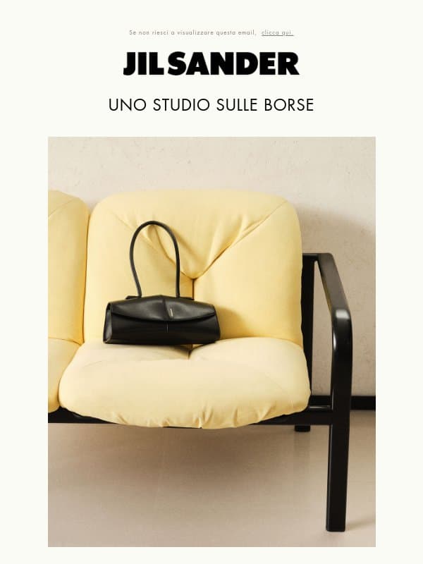 Jil Sander Icon: uno studio sulle borse email from Jil Sander