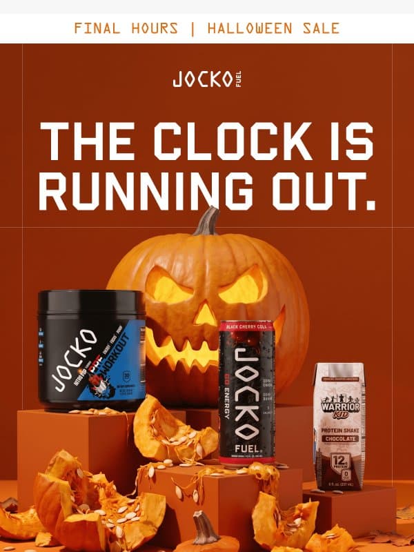 ENDS TONIGHT: Up to 25% OFF β³ email from Jocko Fuel