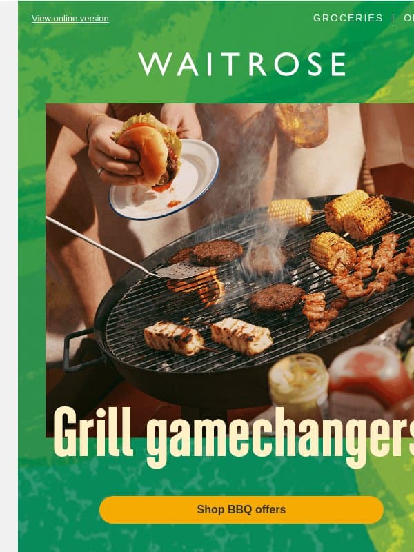 Feast like a champion with BBQ offers & American recipes 🔥 🏆 email from John Lewis