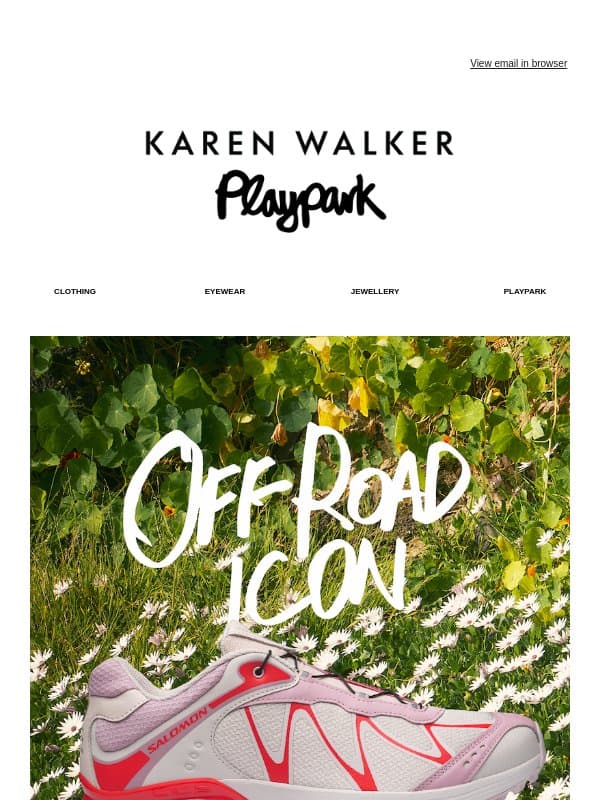 Salomon: Nostalgia Range email from Karen Walker