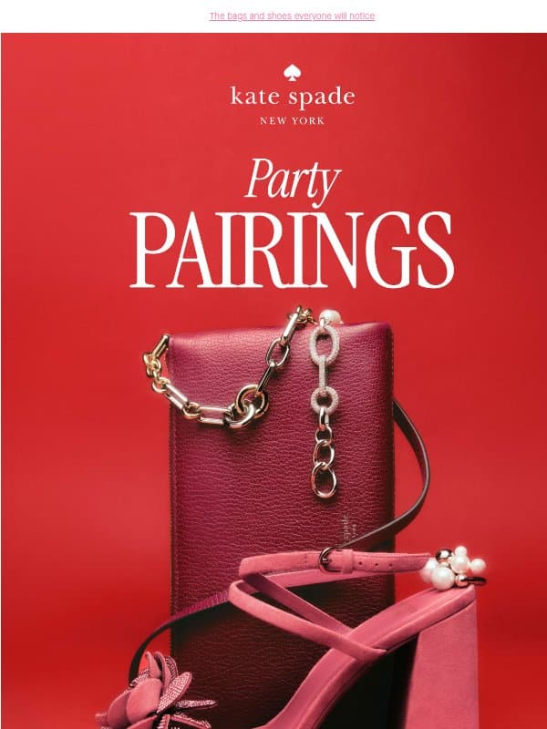 Your holiday outfit starts here ✨ email from Kate Spade