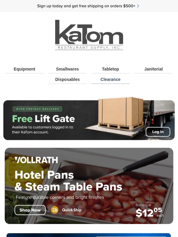 🔥 KaTom Insider, let’s talk gear email from KaTom Restaurant Supply