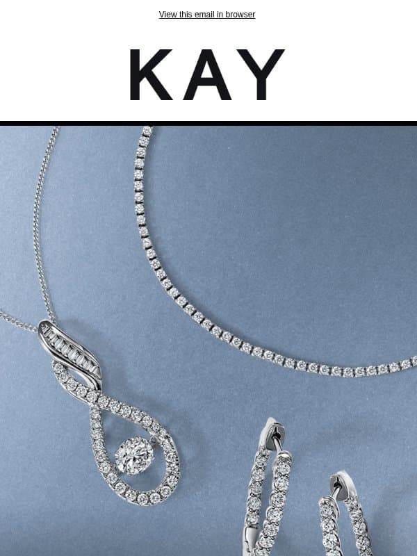 Major Sparkle. Major Savings. 💎 Diamonds on SALE email from Kay Jewelers