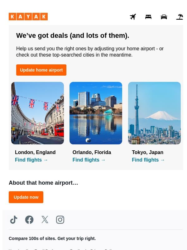 Spa escapes near you. 🧖♀️ email from Kayak
