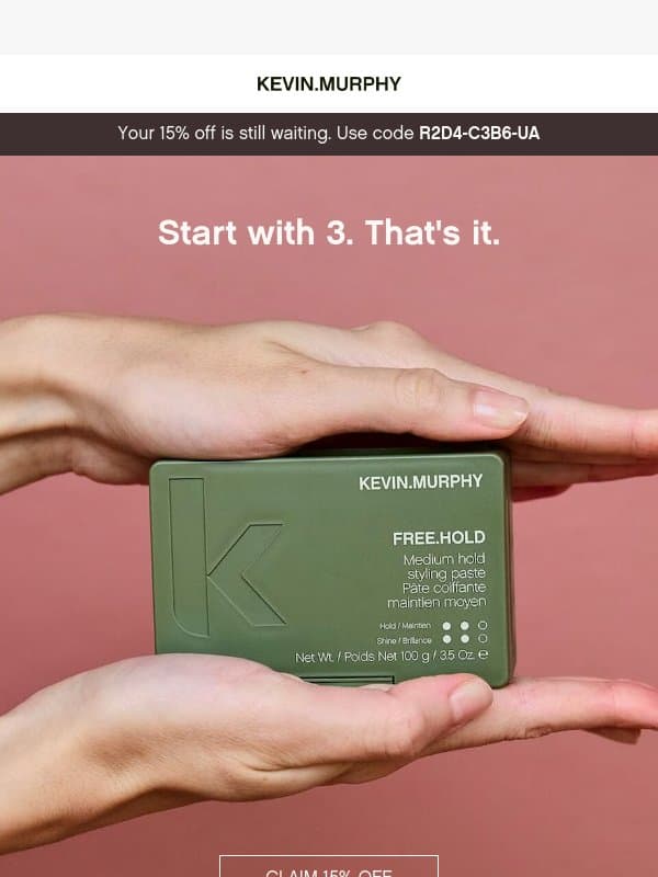 You don’t need a full routine to start email from Kevin Murphy