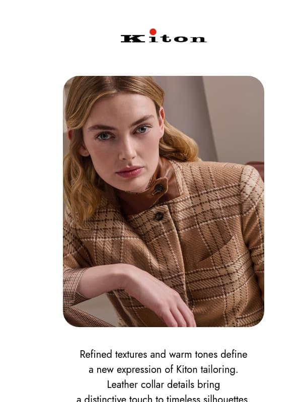 A Distinctive Detail email from Kiton