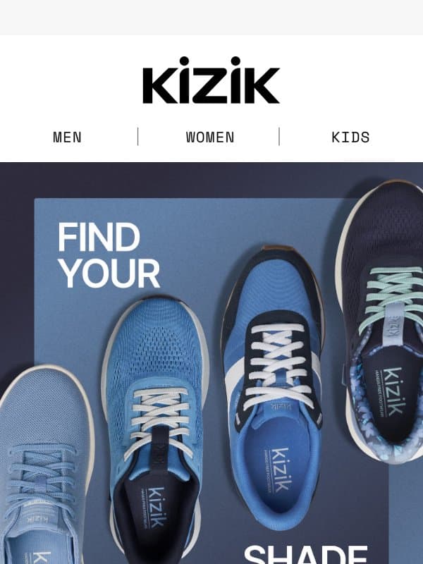 Feeling Blue? 🌀 email from Kizik