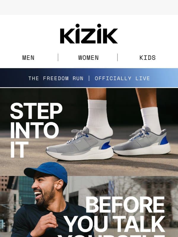 Momentum is building. Are you in? email from Kizik