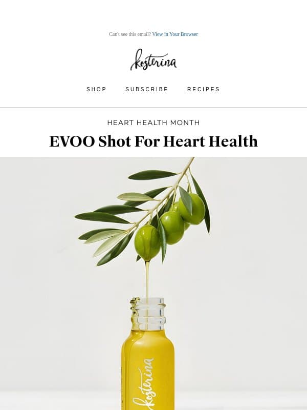 💛 For the Love of Your Heart email from Kosterina