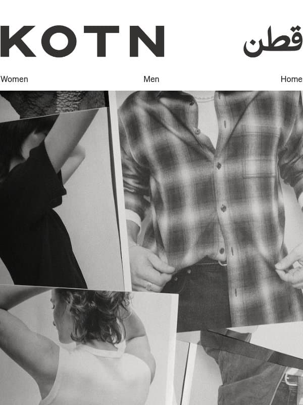 The Archive Sale Is Coming email from Kotn