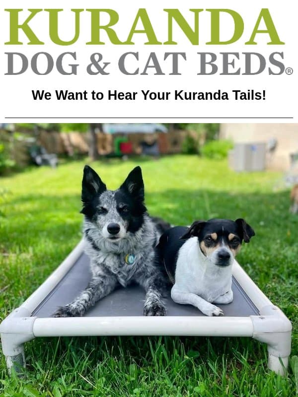 We want to hear your Kuranda Tail! email from Kuranda USA