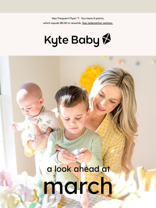 Coming in March… 📆 email from Kyte