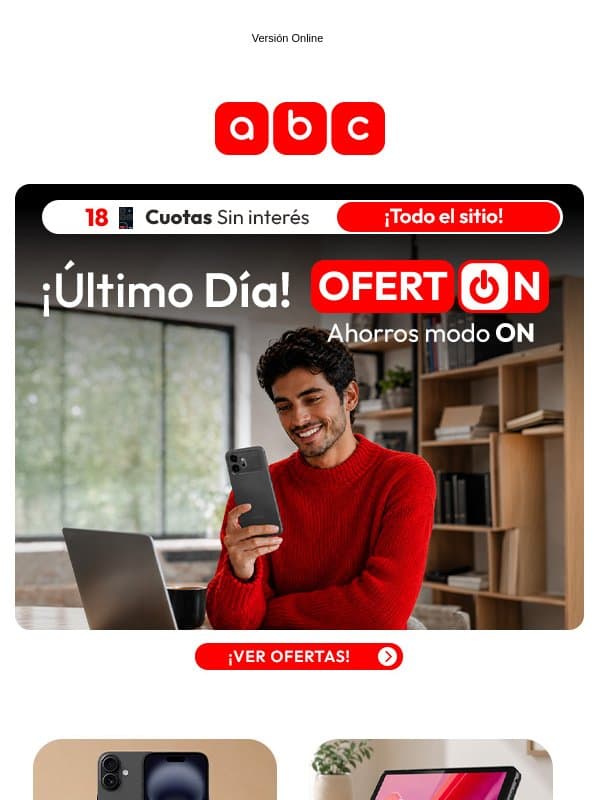 ⏰ ¡Último día de Ofertón! email from La Polar