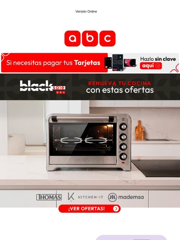 Ofertas Black para tu hogar 🍳 email from La Polar