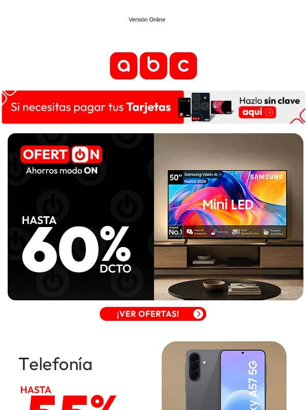 🔥 ¡Ofertón! Precios que no se repiten email from La Polar