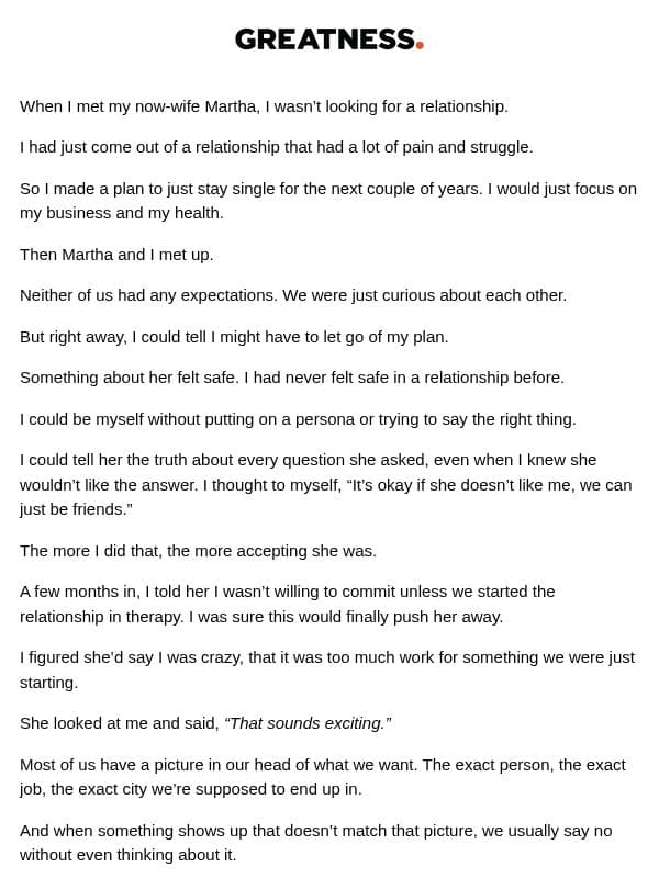 🧲 You Will Attract Everything Once You Let Go email from Lewis Howes