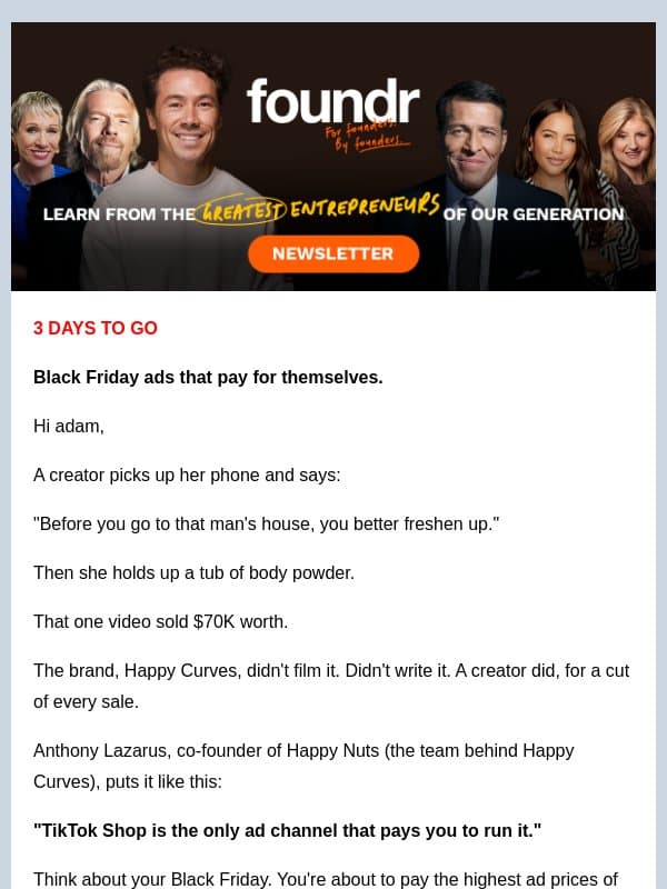 $70K from one sentence email from Life.Church Open Network