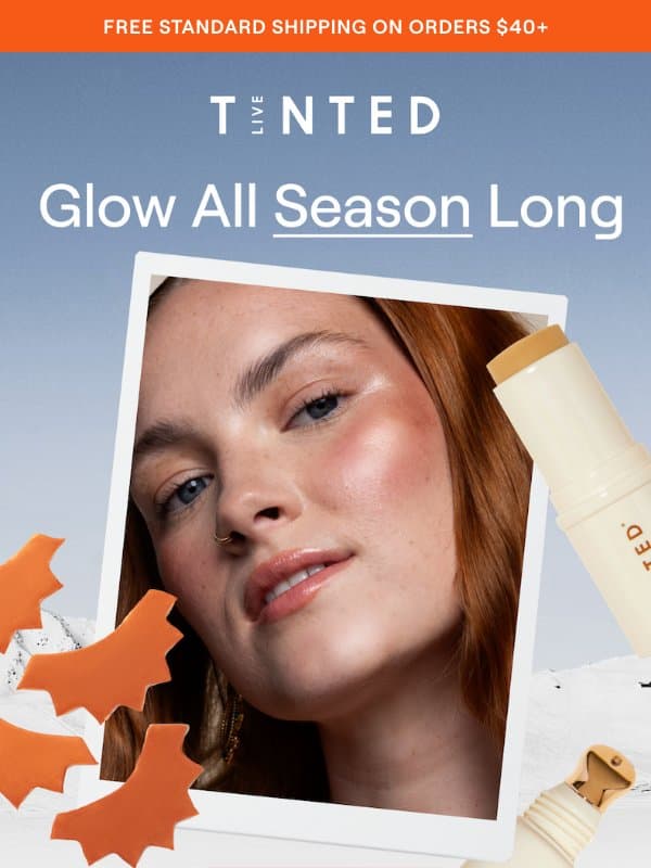 Falling for fall skincare email from Live Tinted
