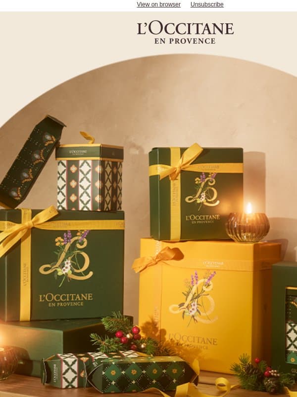Last Chance for complimentary Shipping email from L'Occitane