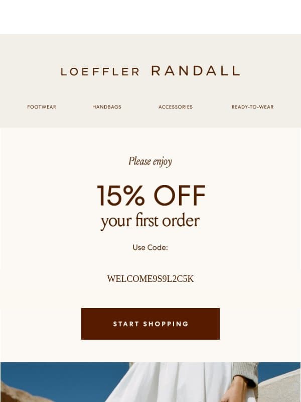 Don't Miss Your Special Gift! email from Loeffler Randall