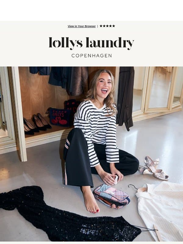 PARTY SEASON IS CALLING ✨ email from Lollys Laundry